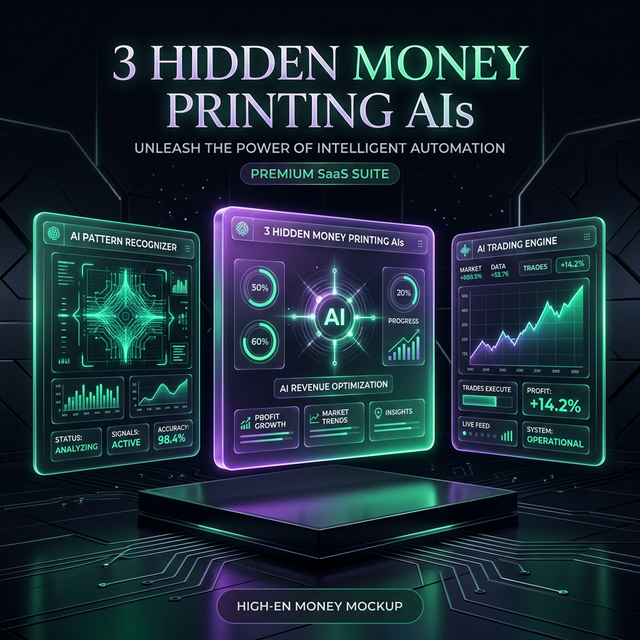 3 Hidden Money Printing AIs Mockup